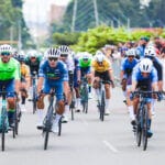 Brandon Rojas lideró los sprints en el critérium de la Clásica de Rionegro