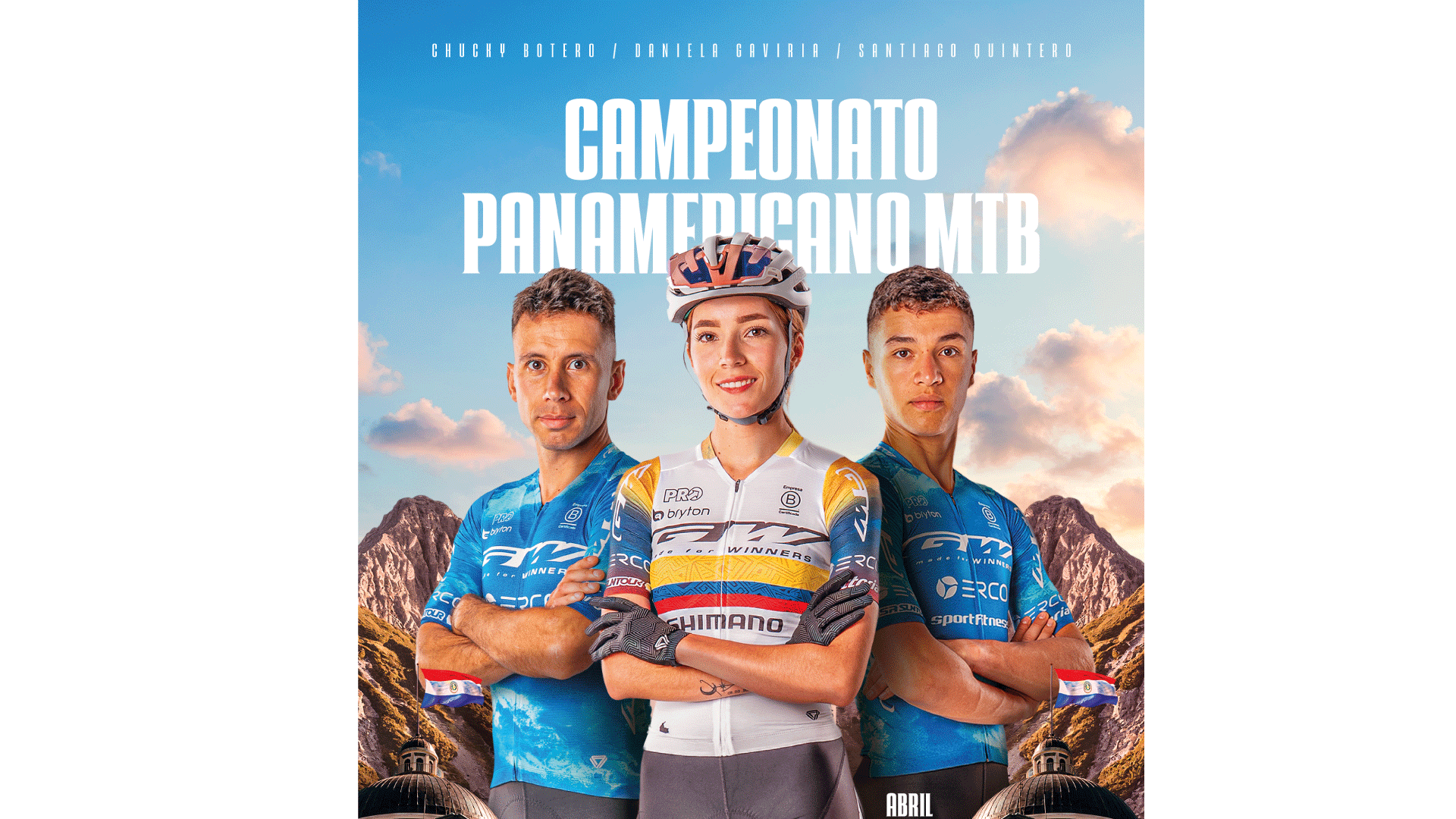 GW Erco SPORTFITNESS rumbo al Panamericano con dos Top-4 del ranking mundial junior